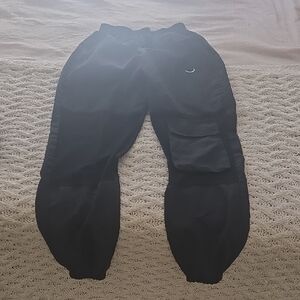 SHEIN Black Utility Cargo Jumpsuit